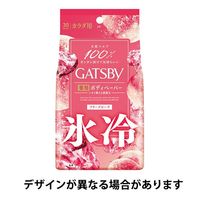 ギャツビー　アイスデオドラント　ボディペーパーN　フリーズピーチ　＜徳用＞ 30枚入り　医薬部外品　1個　マンダム
