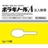 ボラギノールA注入軟膏 10個 天藤製薬　塗り薬 ステロイド配合 痔の痛み・出血・はれ・かゆみ【指定第2類医薬品】