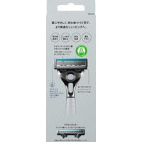 シック 髭剃り クアトロ4 チタニウムホルダー（ホルダー装着済み+替刃1コ）