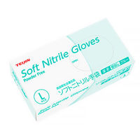 【アウトレット】【使いきりニトリル手袋】ソフトニトリル手袋パウダーフリー 厚手 ブルー L 1ケース（100枚×20箱入） 帝人フロンティア