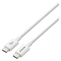 タイプCケーブル (USB-C to C) PD対応 60W 耐久 1.2m 白 MPA-CCYS12NWH エレコム 1本
