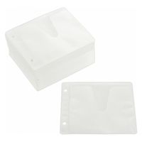 オーム電機 DVD/CDスリーブ RCD200W 01-7203 1個