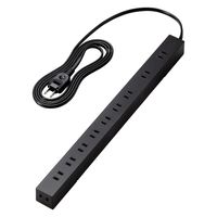 電源タップ 延長コード コンセント 2m 2P 10個口 マグネット ブラック ECT-2620BK エレコム 1個（直送品）