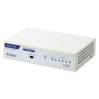 スイッチングハブ 5ポート ギガ LANハブ 磁石付 電源内蔵 ループ検知 3年保証 EHB-UG2B05-S エレコム 1個