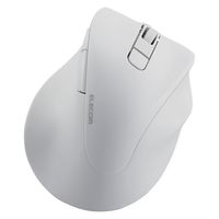 Bluetoothマウス 静音 ワイヤレス 無線 握りの極み 5ボタン S ホワイト M-XGS30BBSKWH エレコム 1個