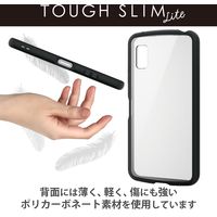 AQUOS wish3 ケース ハイブリッド 軽量 背面クリア ブラック PM-S233TSLFCBK エレコム 1個