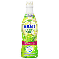 アサヒ飲料 カルピス 甘みと香りのマスカット プラスチックボトル＜希釈＞470ml 1セット（24本）