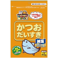 減塩かつおだいすき 国産 40g 2袋 マルトモ ドッグフード キャットフード おやつ