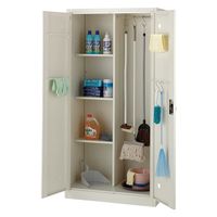 ストア・エキスプレス 掃除用具入れ 幅90cm 6282-80 1台 61-784-55-12（直送品）