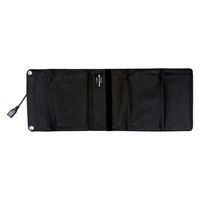 エアージェイ ポータブルソーラー充電器7W型 BK レッドカップキャンペーン商品 AJ-NSOLAR7W 1台