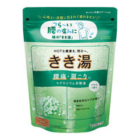 きき湯 炭酸入浴剤 マグネシウム炭酸湯 360g お湯の色 青緑色の湯（透明タイプ）2個 アース製薬