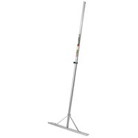 浅香工業 金象 伸縮式アルミ替板レーキ 072395 1個（直送品）