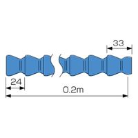 MSTコーポレーション ロックライン ホース HS19- 0.2 1セット(2PC)（直送品）