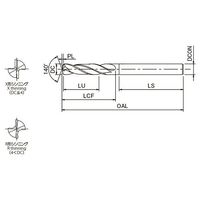 オーエスジー 超硬ドリル AD-4D 8.9 1PC（直送品）