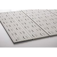 テラモト 軽量パタパタマット　グレー　９００×２０００ MR0750205 1枚（直送品）