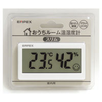 エンペックス気象計 おうちルーム温湿度計スリム白 TD-8511 1個