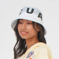 クアルトユナイテッド ビッグロゴバケットハット　WHT　F KG006MEN-E 1点（直送品）