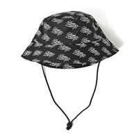 クアルトユナイテッド 総柄ロゴバケットハット　BLK　F KG007MEN-E 1点（直送品）