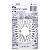 ファブリーズ トイレ用消臭剤+抗菌 トイレ用 置き型 ウルトラ・フレッシュ・シャボン 詰め替え入り本体 1個 P＆G