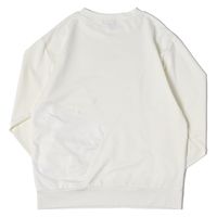 クアルトユナイテッド 異素材切替プルオーバー　WHT　L N5048MEN 1点（直送品）