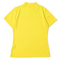 クアルトユナイテッド メッシュ切替半袖トップス　YEL　L A0180 1点（直送品）