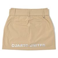 クアルトユナイテッド ベルト付ラインストーンスカート　BEG　L A0175 1点（直送品）