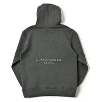 クアルトユナイテッド ダンボール系プルパーカー（メンズ）　CHARCOAL　M A0160MEN 1点（直送品）
