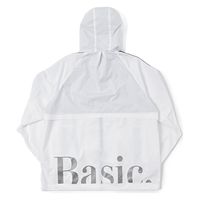 クアルトユナイテッド ポリエステル系シャカシャカアウター　WHT　S N5047 1点（直送品）