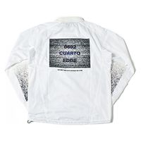 クアルトユナイテッド ノイズプリントスニードジャック　WHT　M M3464MEN 1点（直送品）