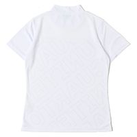 クアルトユナイテッド メッシュ切替半袖トップス　WHT　S A0180 1点（直送品）