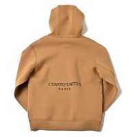 クアルトユナイテッド ダンボール系プルパーカー（メンズ）　MOCHA　XL A0160MEN 1点（直送品）