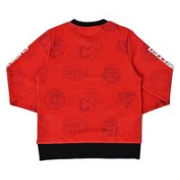 クアルトユナイテッド アメカジ柄プルオーバー　RED　L A0148 1点（直送品）