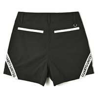 クアルトユナイテッド サイドスリットショートパンツ　BLK　S A0181 1点（直送品）