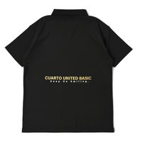 クアルトユナイテッド 花柄切替ハーフジップシャツ　BLK　XXL A0191MEN-B 1点（直送品）