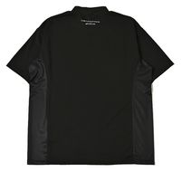 クアルトユナイテッド ハニカム柄切替モックネックシャツ　BLK　XXL N5077MEN-B 1点（直送品）