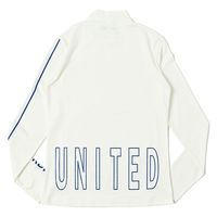 クアルトユナイテッド 裾ロゴ長袖モックネック　WHT　XL K6015 1点（直送品）