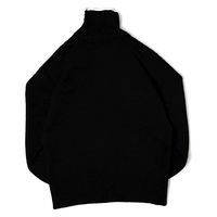 クアルトユナイテッド バイアスケーブルニットトップス　BLK　L N5045 1点（直送品）