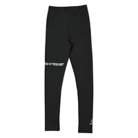 クアルトユナイテッド ロゴ入りレギンス　BLK　M K6012 1点（直送品）