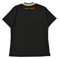 クアルトユナイテッド レインボーリブ半袖トップス　BLK　L N5063 1点（直送品）