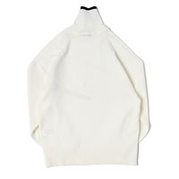 クアルトユナイテッド バイアスケーブルニットトップス　WHT　L N5045 1点（直送品）