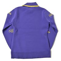 クアルトユナイテッド 変形衿ポリニットトップス　PUR　S M3445 1点（直送品）