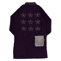 クアルトユナイテッド ハーフジップフリースワンピース　PUR　M N5035 1点（直送品）