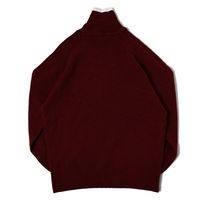クアルトユナイテッド バイアスケーブルニットトップス　RED　S N5045 1点（直送品）