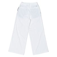 クアルトユナイテッド センタープリーツワイドパンツ　WHT　M A0157 1点（直送品）