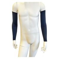 クアルトユナイテッド ロゴ入アームカバー(メンズ)　NVY　F K6011MEN 1点（直送品）