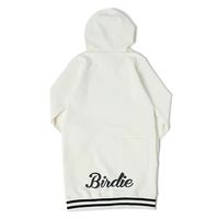 クアルトユナイテッド ペタペタワッペンパーカーワンピース　WHT　L N5034 1点（直送品）