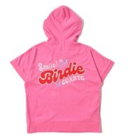 クアルトユナイテッド パイル地半袖パーカー　PIN　M K6005 1点（直送品）