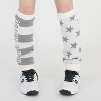 クアルトユナイテッド アシンメトリーニットレッグウォーマー　WHT　F U8056 1点（直送品）