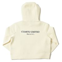 クアルトユナイテッド ダンボール系プルパーカー　WHT　M A0151 1点（直送品）