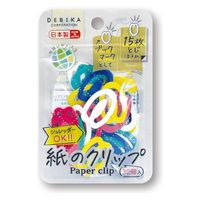 デビカ 紙のクリップ 5色アソート 063206 1セット（150個：30個×5）